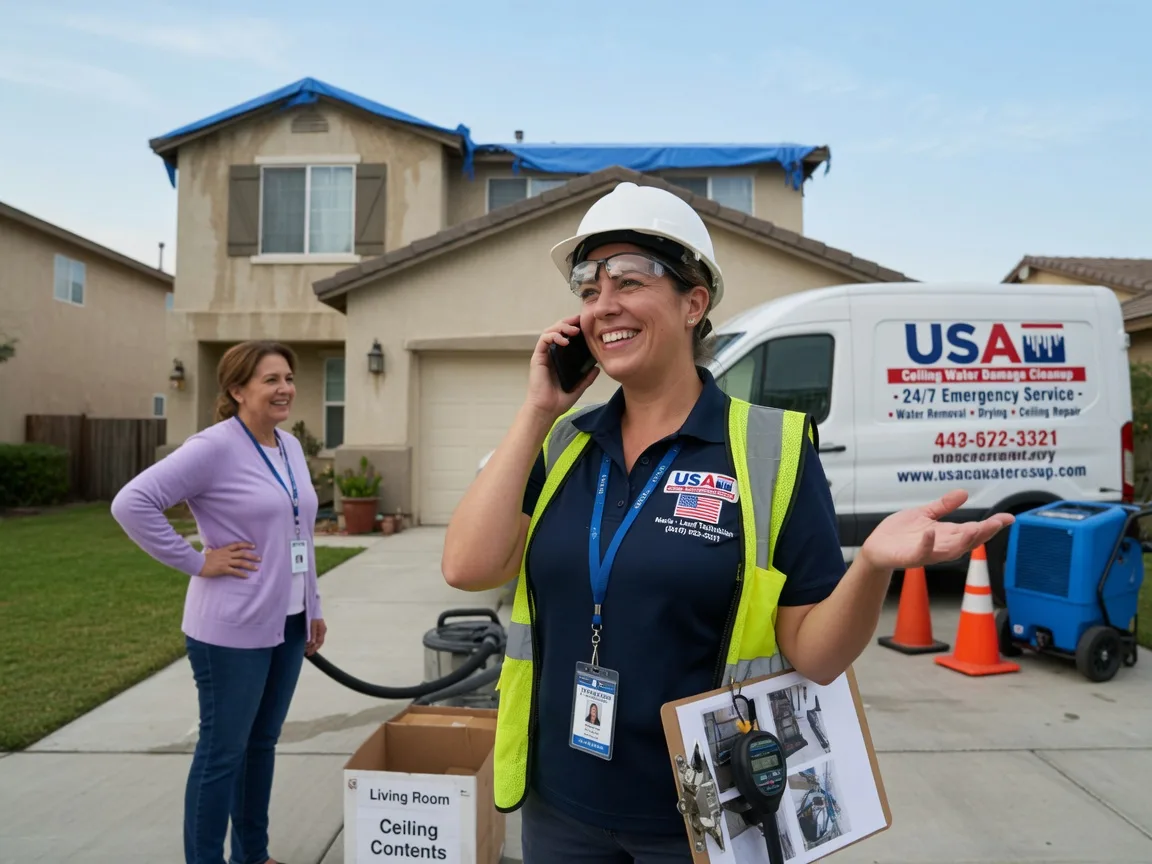 Ceiling Water Damage Restoration Fox Island, WA FAQs